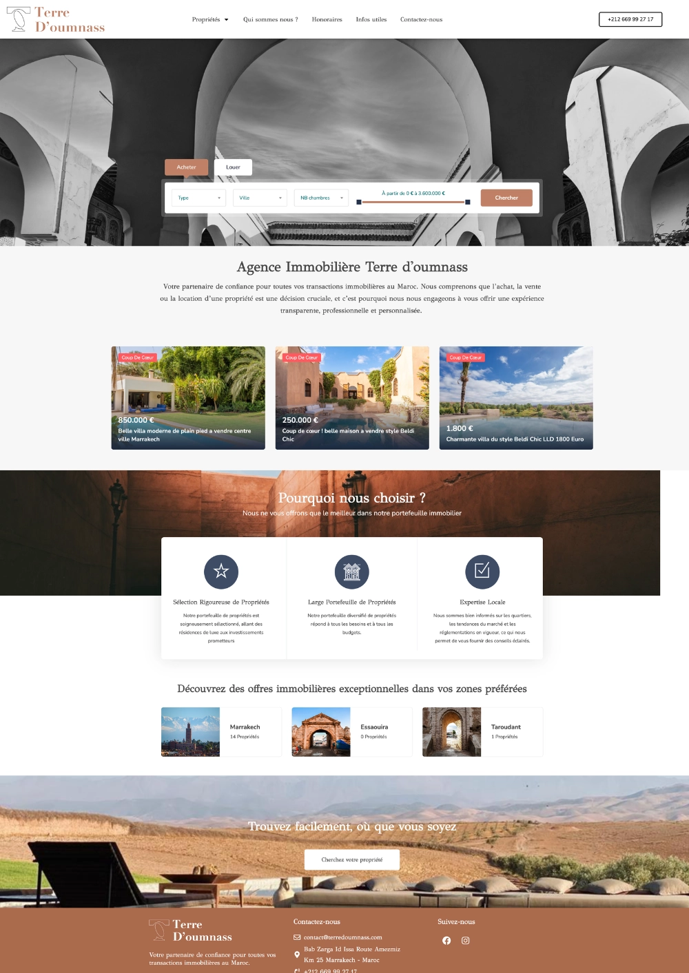 Responsive website portfolio showcase
